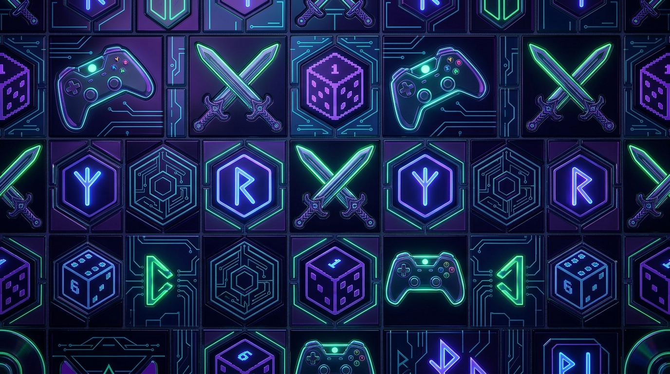 Gaming Mosaic Background